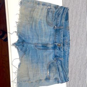 American Eagle denim Cut Off distressed Shorts